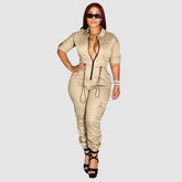 Pocket Patch Cargo Jumpsuit